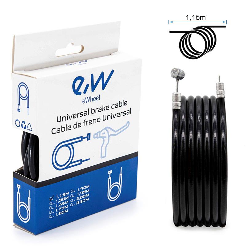 1,15 m svart bromskabel och vajer