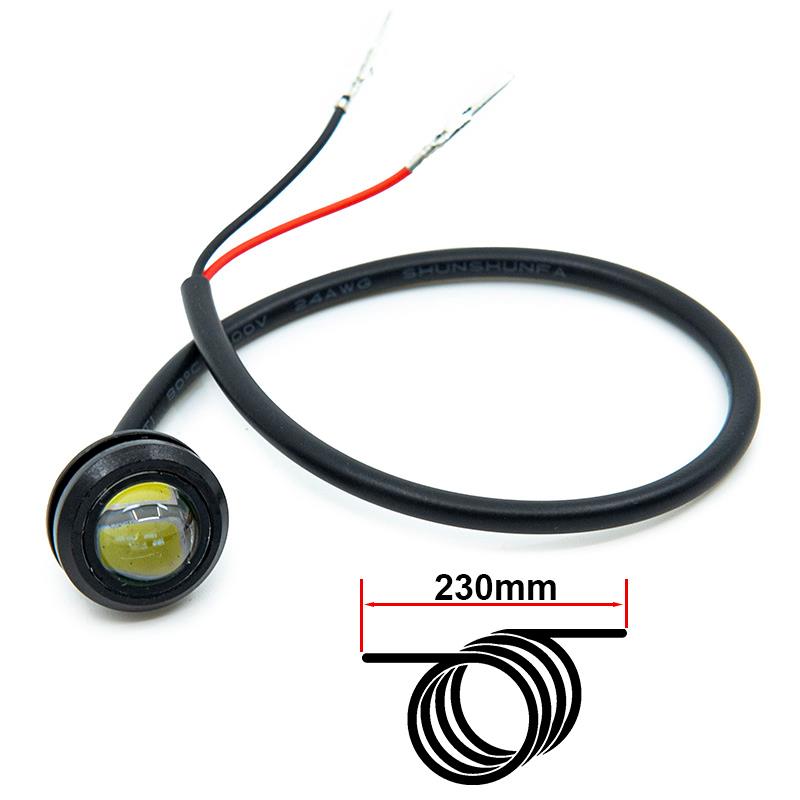 12-36V White Eagle LED för Kugoo G2 Pro