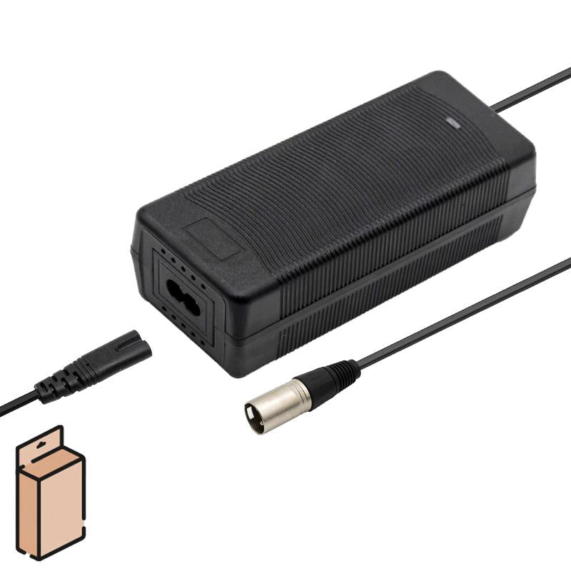 48 V laddare (54,6 V) 2. XLR-kontakt