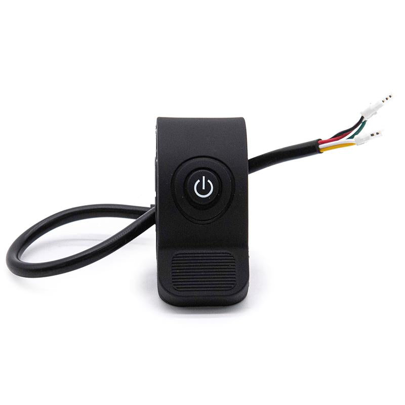 Accelerator med svart tändningsknapp