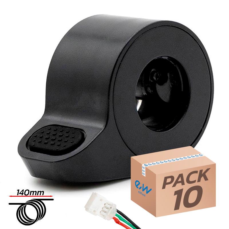 Gasspjäll för Xiaomi M365, 1S och Essential, svart - JST ZH-kontakt - 10 st