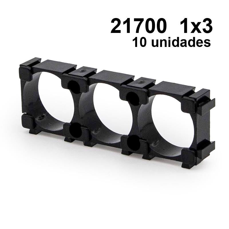 Batterifäste 21700 1x3 - 10 st