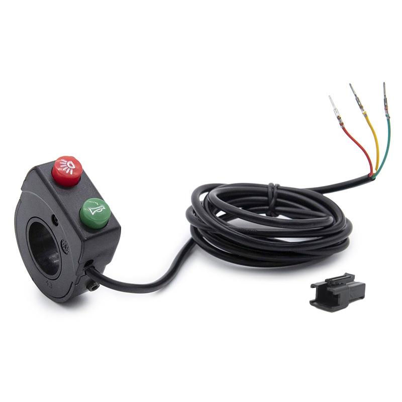 Knapppanel för ljus och horn 2f