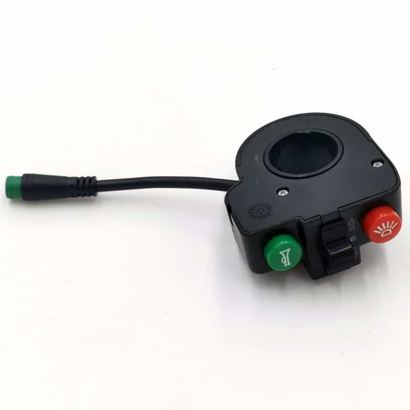 Knapppanel för ljus och horn