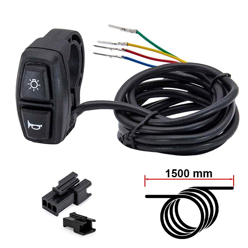 Knapppanel med ljus och horn BSI221
