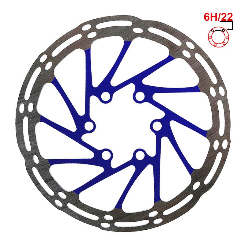 Bromsskiva EWD002 140mm 6H blå
