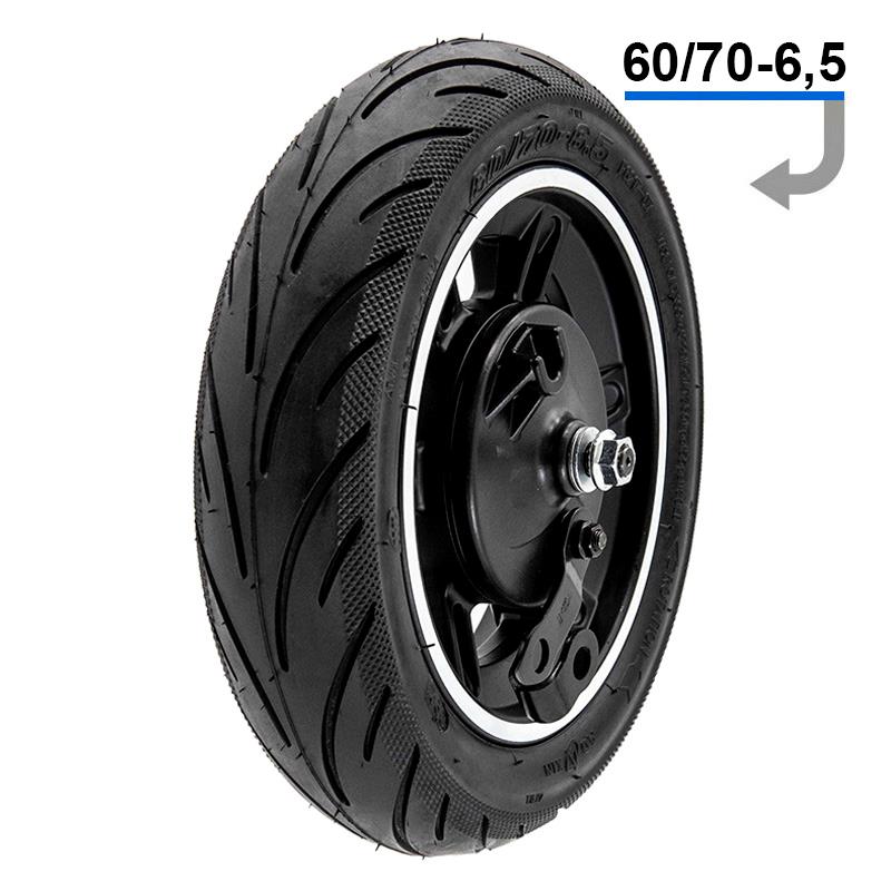 Fälg med 60/70 däck med trumbroms till Smartgyro K2