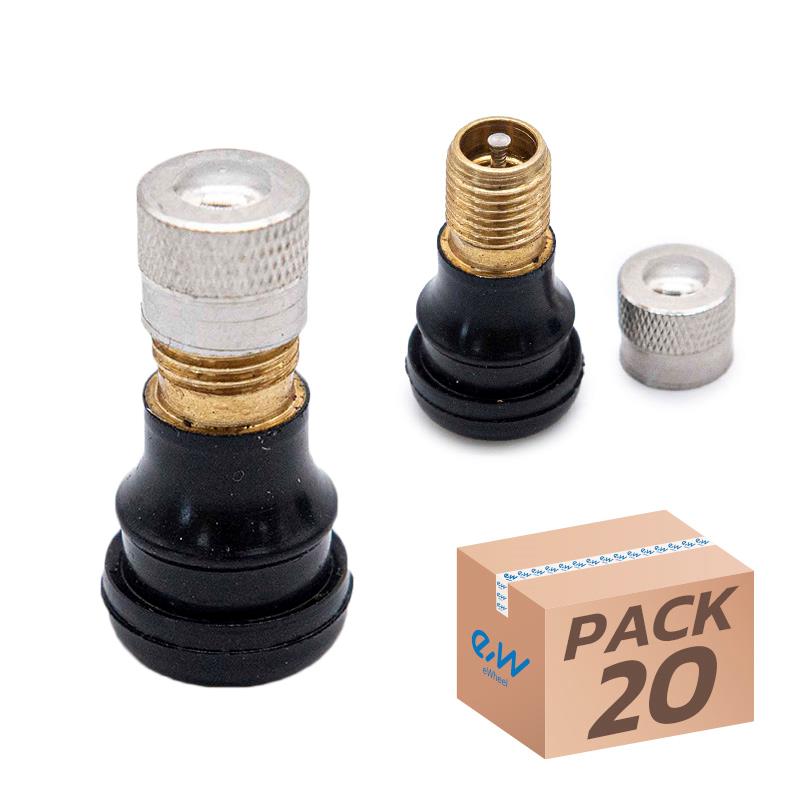 Enkel slanglös ventil (tryckplatta) - PVR40 - 20 st