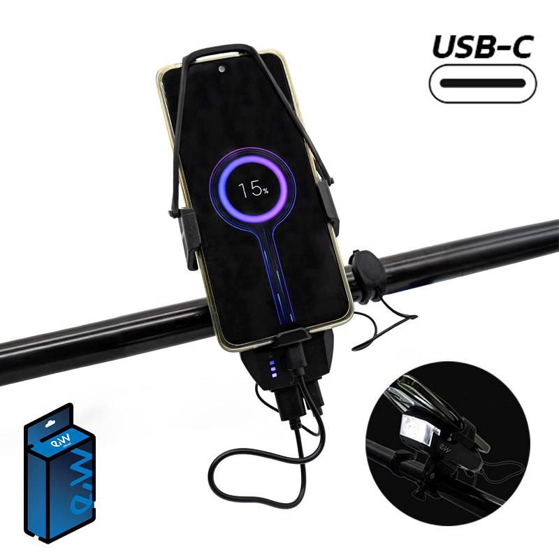 Telefonhållare EWS009 med powerbank och lampa