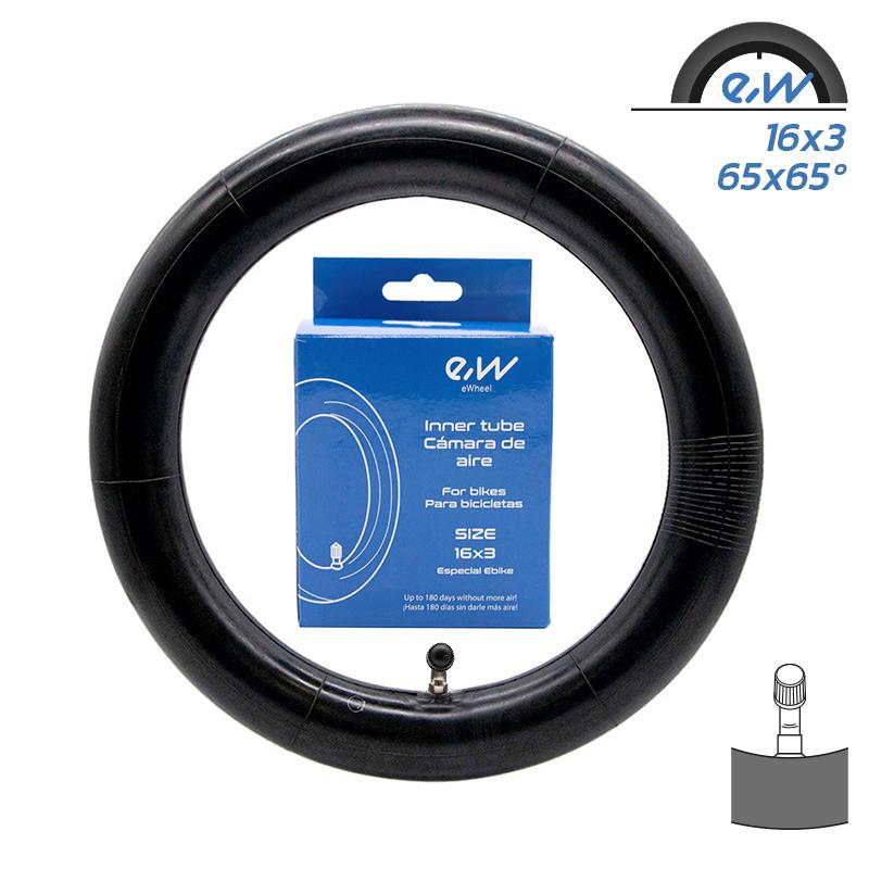 Innerrör 16x3 VC 90x90º Ewheel