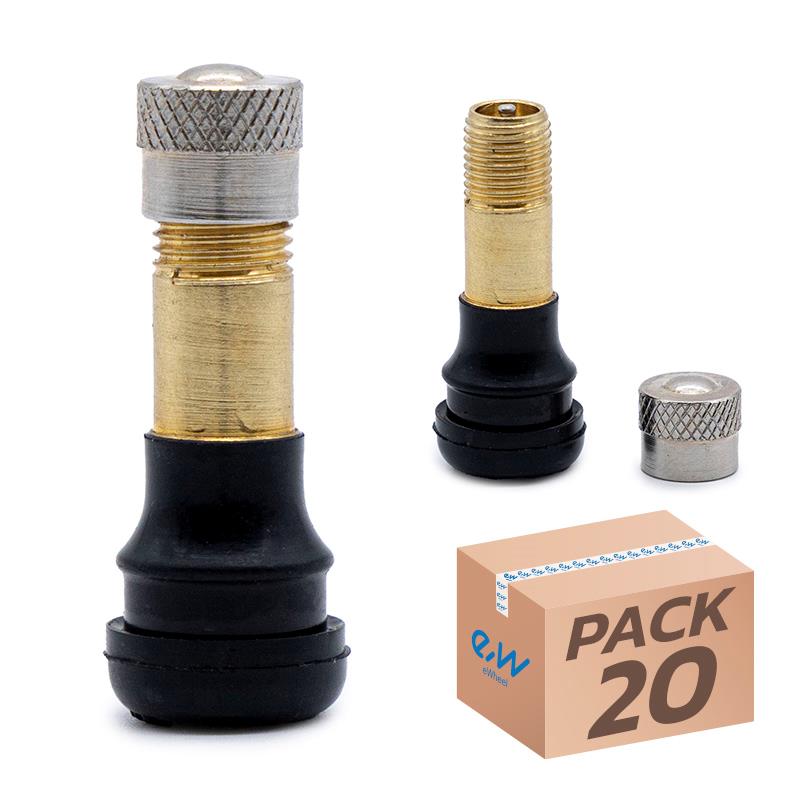 Rak slanglös ventil 32mm (trycktätning) - PVR40 - 20 st