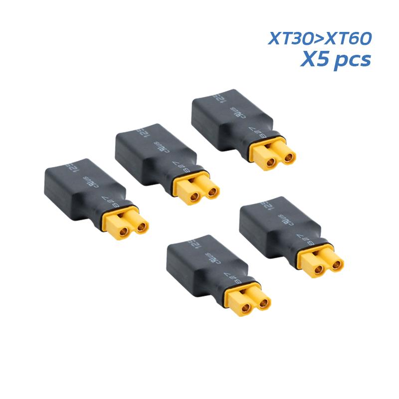 Adapter XT30 hona till XT60 hane - 5 st