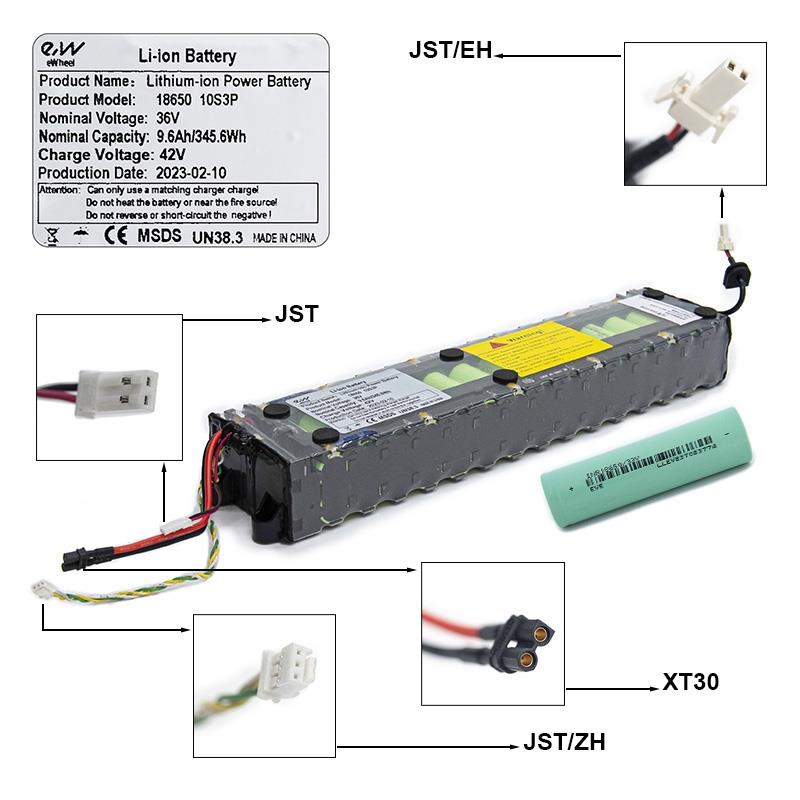36 V 9,6 A/H batteri för XIAOMI M365/1S/ESSENTIAL/MI3 [eWheel]